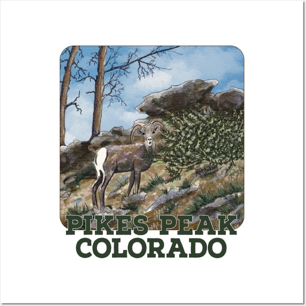 Pikes Peak Bighorns Wall Art by MMcBuck